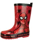 Character Red Spiderman Printed Wellies