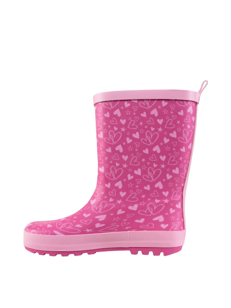 Character Pink Barbie Wellies