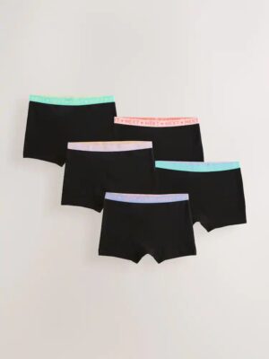 Pink/Lilac Short Briefs 5 Pack