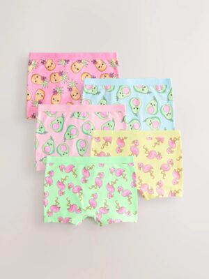 Multi Avocado Short Briefs 5 Pack