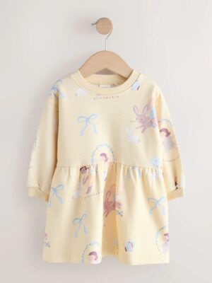 Yellow Fairy Sweat Dress