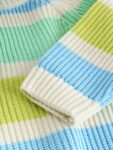 Bright Stripe Chenille Knitted Crew Neck Jumper