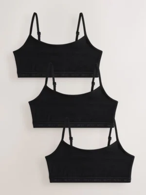 Strappy Crop Tops 3 Pack