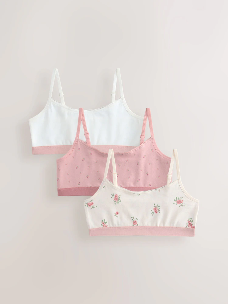 Pink Crop Tops 3 Pack