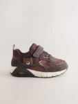 Brown Bear Standard Fit (F) Elastic Lace Trainers