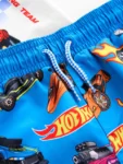 Hot Wheels Rash Vest and Swim Shorts Set