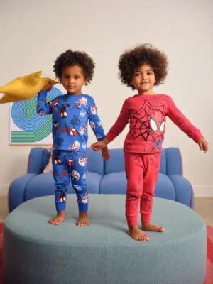 Red Spidey Snuggle Pyjamas 2 Pack