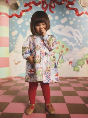 White Cath Kidston Christmas Sweat Dress