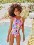 Rainbow Double Strap Swimsuit