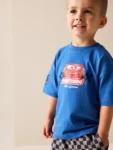 Blue Disney Cars T-Shirt and Shorts Set
