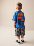 Blue Disney Cars T-Shirt and Shorts Set