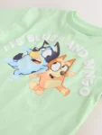 Mint Green Bluey Short Sleeve T-Shirt