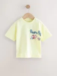 Yellow Peppa Pig Short Sleeve T-Shirt