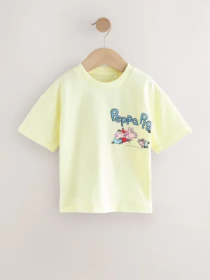 Yellow Peppa Pig Short Sleeve T-Shirt