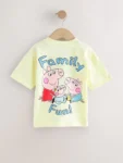 Yellow Peppa Pig Short Sleeve T-Shirt