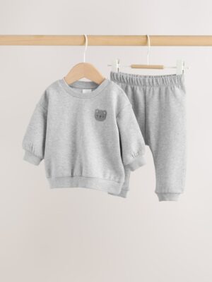 Bear Baby Sweatshirt and Joggers Set