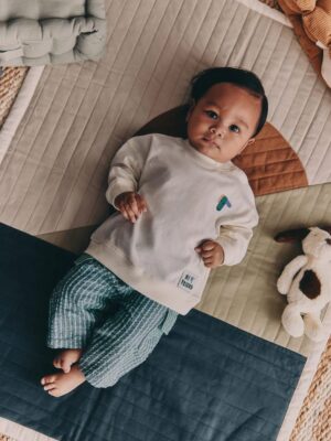 Grey Farm Character Baby Sweatshirt and Leggings Set