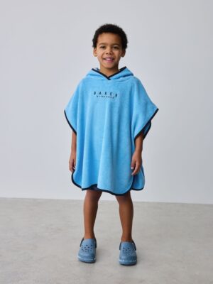 Baker by Ted Baker Blue Towelling Poncho