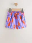 Pink/Lilac Printed Swim Shorts