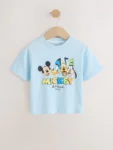 Multi Mickey Mouse Short Sleeve T-Shirt