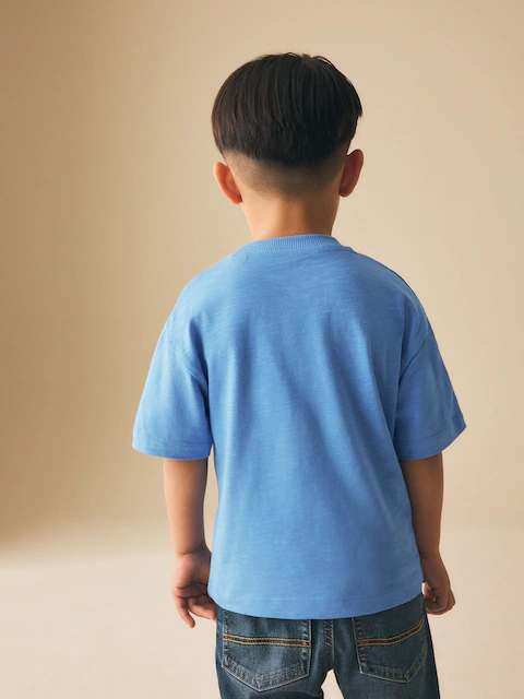 Blue Tiger Short Sleeve Interactive T-Shirt