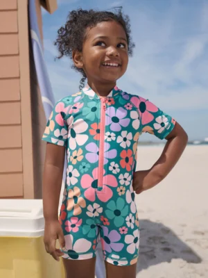 Stampy Floral Sunsafe Swimsuit