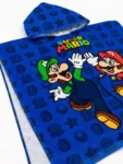 Vanilla Underground Blue Super Mario 100% Cotton Character Towel Poncho