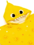 Vanilla Underground Yellow Character Baby Shark 100% Cotton Towel Poncho