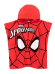 Vanilla Underground Red 100% Cotton Spider-Man Character Towel Poncho