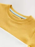 Blue/Yellow Short Sleeve Colourblock T-Shirt