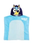 Vanilla Underground Blue Kids Bluey 100% Cotton Towel Poncho