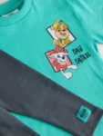 Teal Blue Paw Patrol T-Shirt and Leggings Set