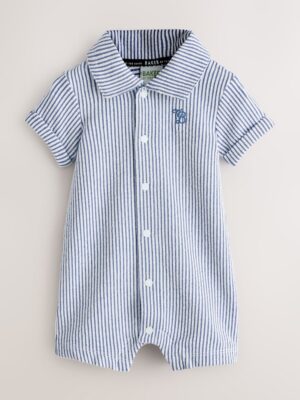 Baker by Ted Baker Textured Stripe Romper