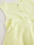 Buttermilk Yellow Waistcoat and Trousers Set