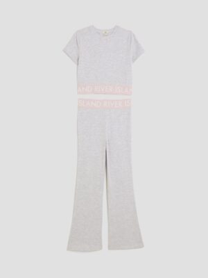 River Island Grey Girls Kickflare Set