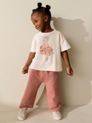 Pink Ballerina Short Sleeve T-Shirt