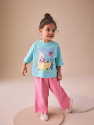 Blue Dog Short Sleeve T-Shirt