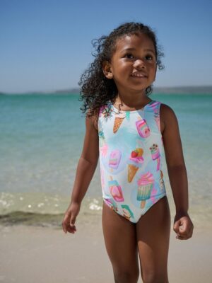 Pink/Blue Ice Cream Swimsuit