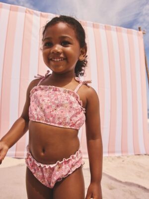 Pink Ditsy Floral Bikini