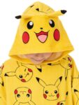 Vanilla Underground Yellow Pokémon Pikachu Towel Poncho