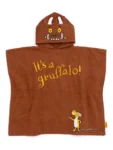 Vanilla Underground Brown Gruffalo Gruffalo & Friends Cotton Unisex Kids Poncho Towe