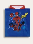 Brand Threads Blue Spiderman Poncho