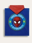 Brand Threads Blue Spiderman Poncho