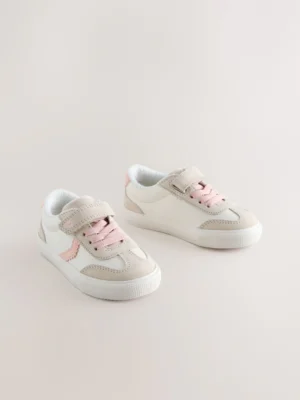Neutral Touch Fastening Elastic Lace Trainers