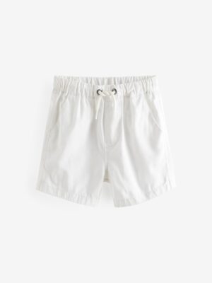 White Pull On Shorts