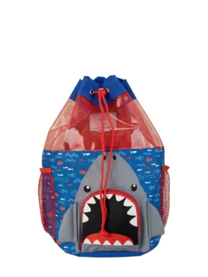 Harry Bear Silver Boys Shark Swimbag
