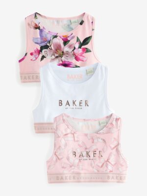 Baker by Ted Baker Crop Tops 3 Pack