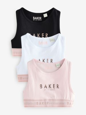 Baker by Ted Baker Crop Tops 3 Pack