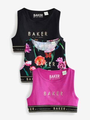 Baker by Ted Baker Crop Tops 3 Pack