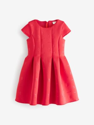 Baker by Ted Baker Pleated Scuba Dress